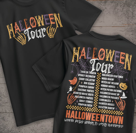 Halloween Tour(This is a Front and Back Print) 000-553