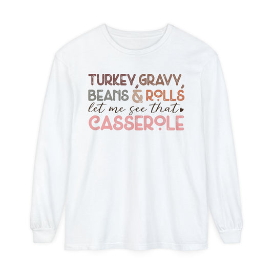 Turkey Gravy Beans And Rolls Let Me See Your Casserole 000-607