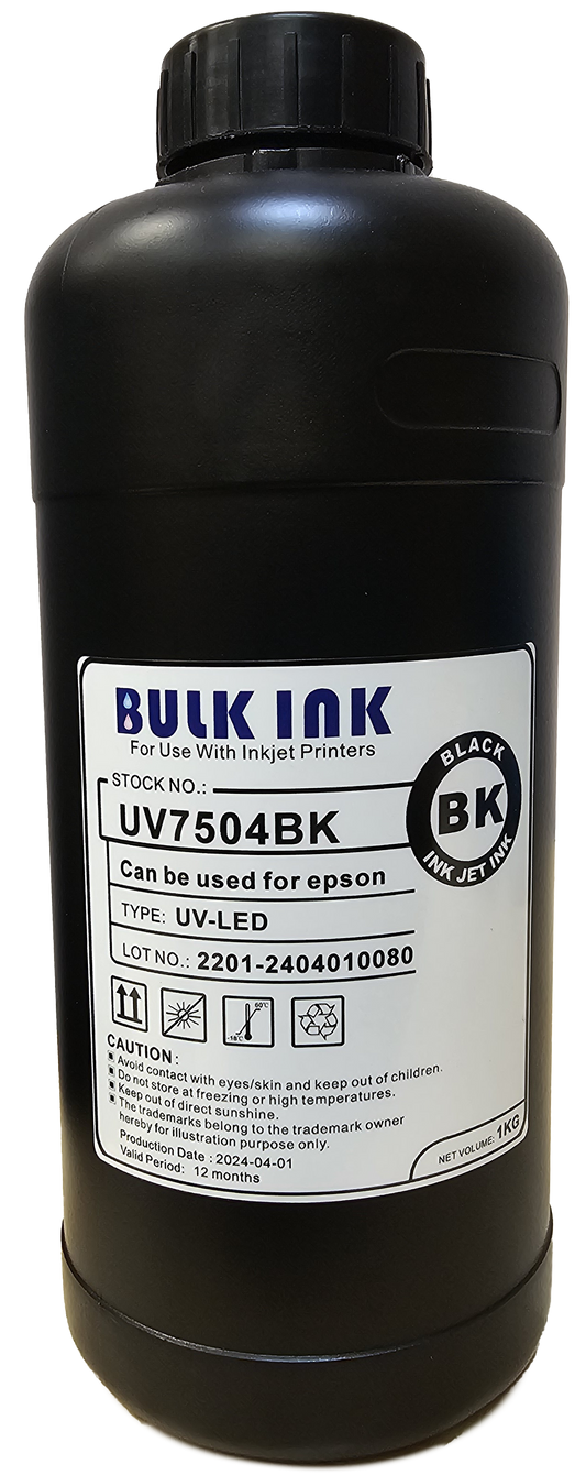 InkBank Black UVDTF Ink 7504BK