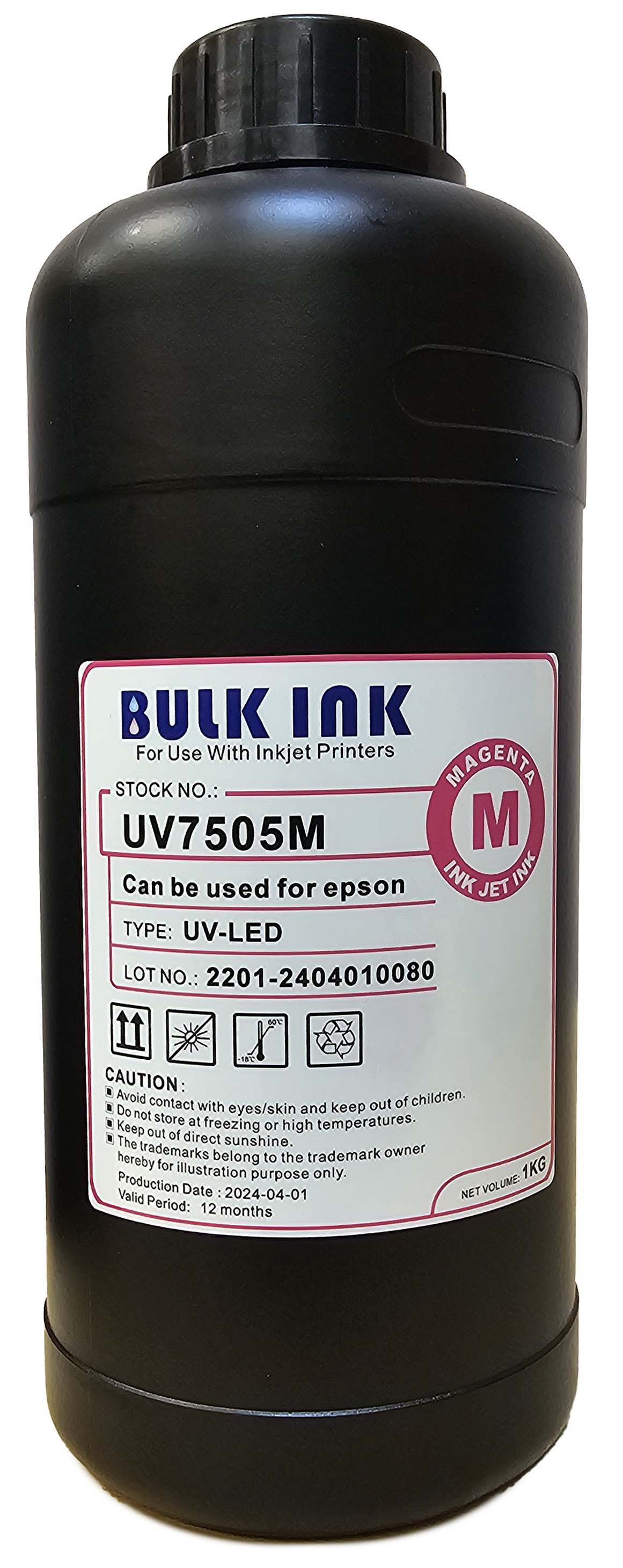 InkBank Magenta UVDTF Ink 7505M