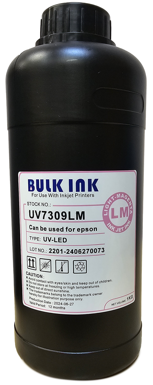 InkBank Light Magenta UVDTF Ink 7309LM