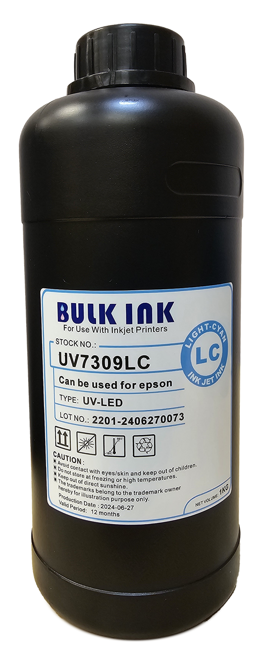 InkBank Light Cyan UVDTF Ink 7309LC